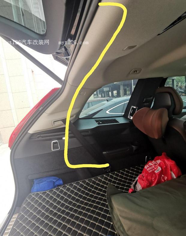自己動手沃爾沃XC90安裝車載電臺  myt126汽車改裝網(wǎng)